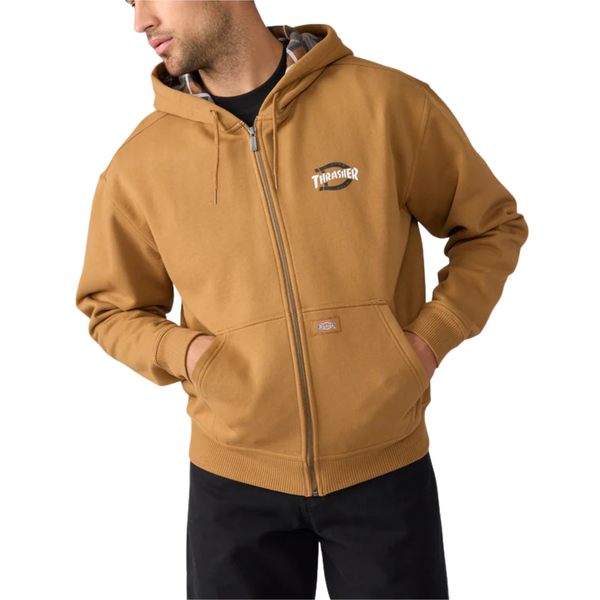 Dickies Thrasher X Dickies Zip Through Hoodie - Men's