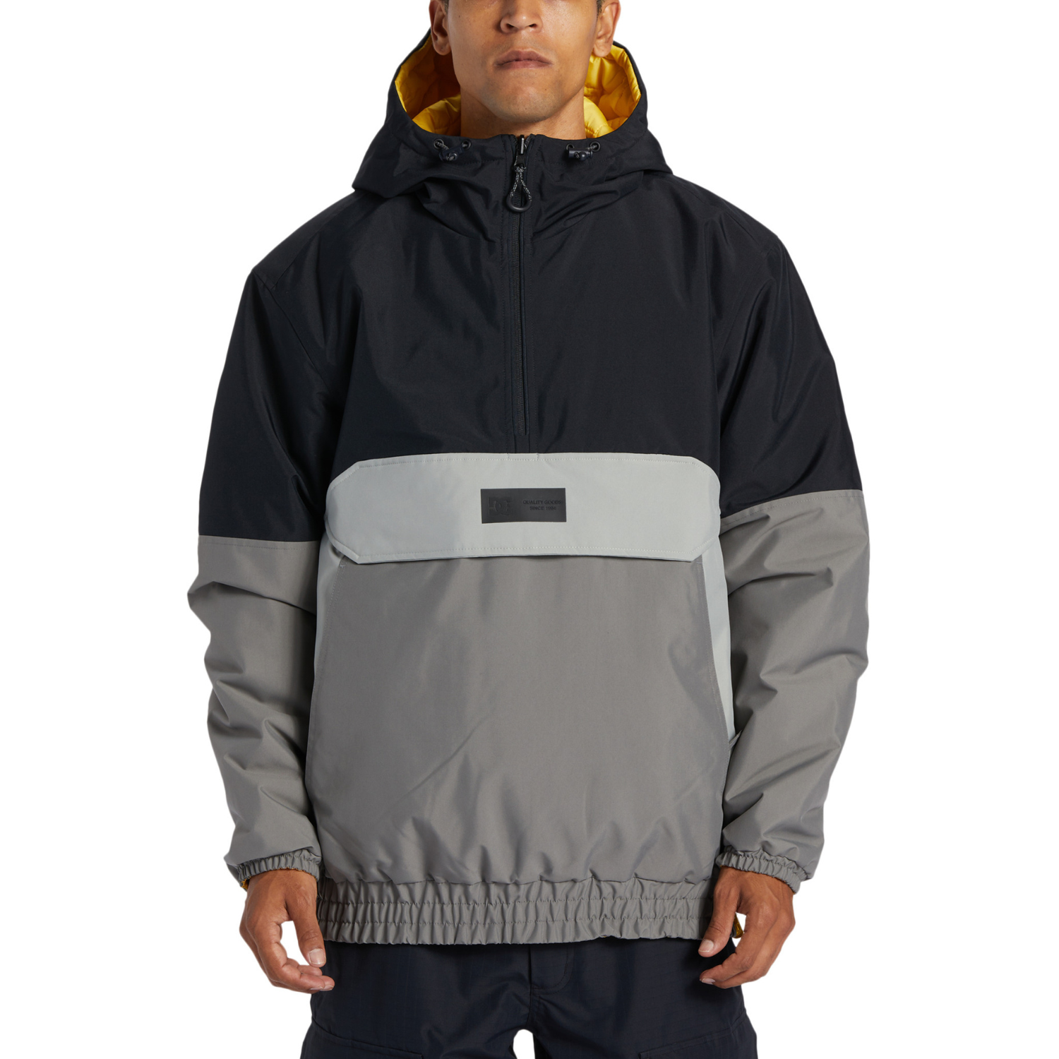 Men's Reversible Sherpa Lined Rider Jacket in Mid Dark