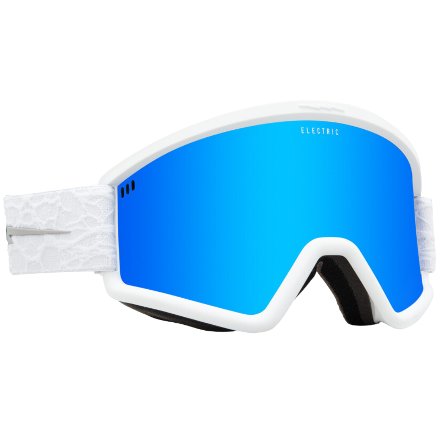 Matte White Nuron/Blue Chrome+ Yellow