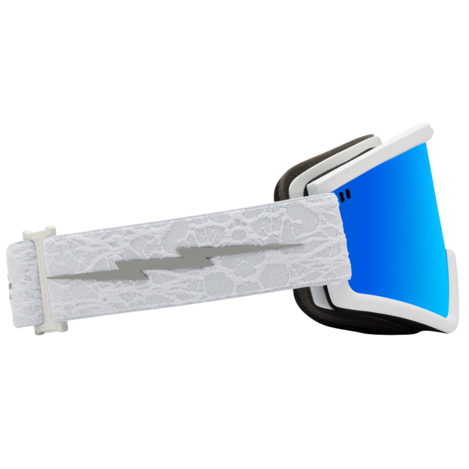 Matte White Nuron/Blue Chrome+ Yellow