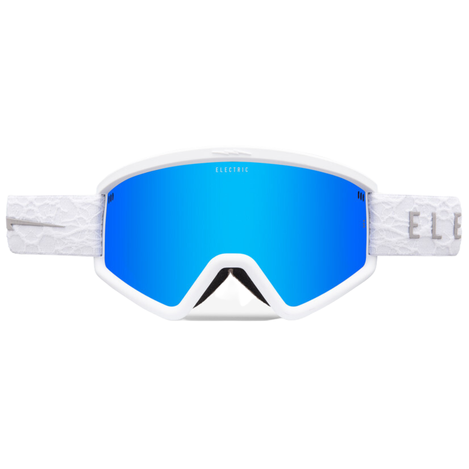 Matte White Nuron/Blue Chrome
