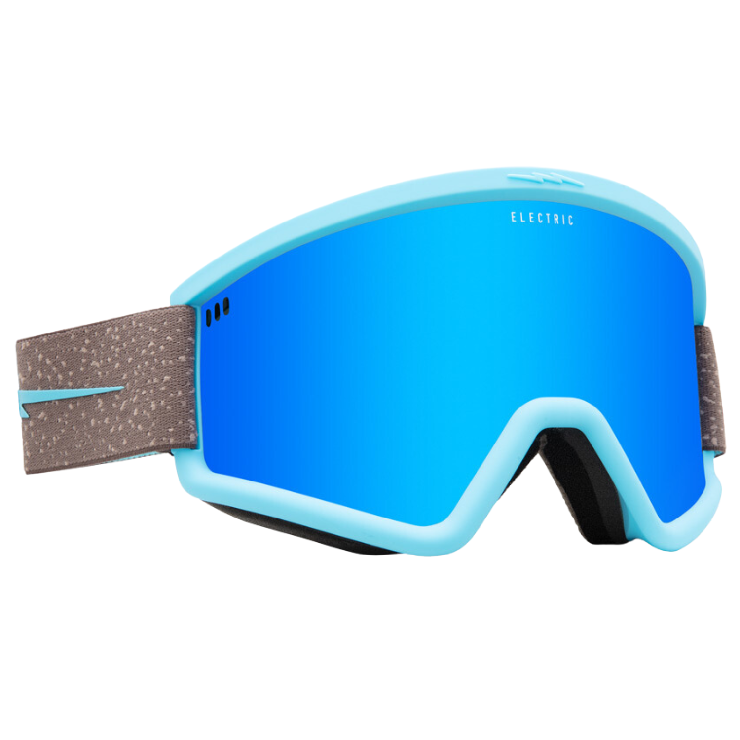 Delphi Speckle/Blue Chrome + Yellow