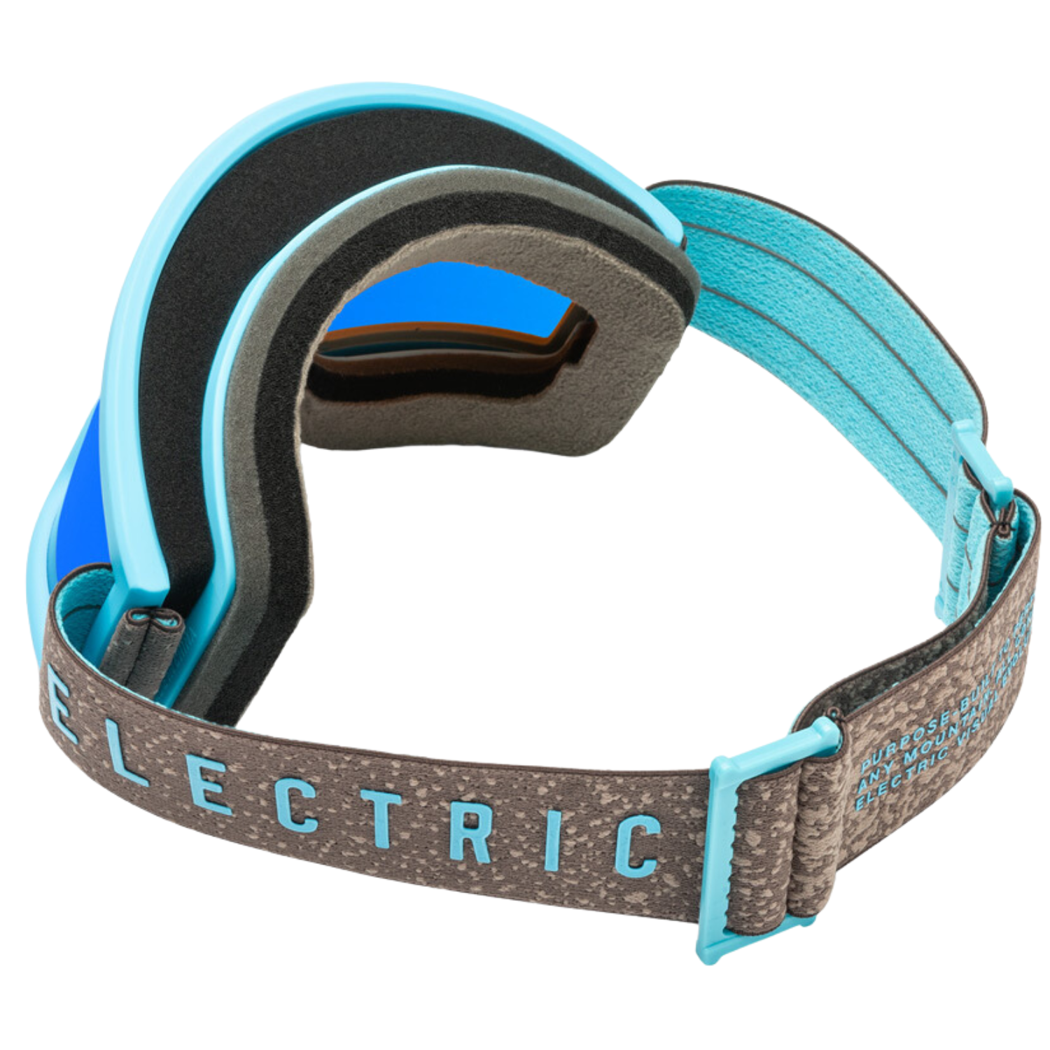 Delphi Speckle/Blue Chrome + Yellow