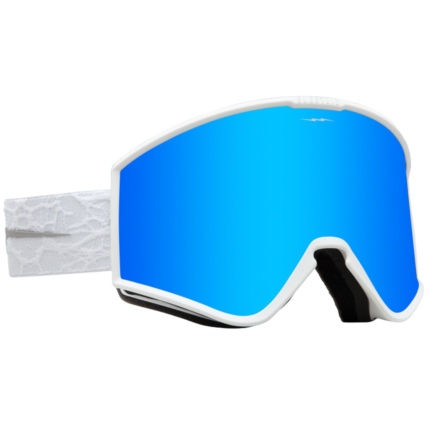 Matte White Nuron/Blue Chrome+Yellow