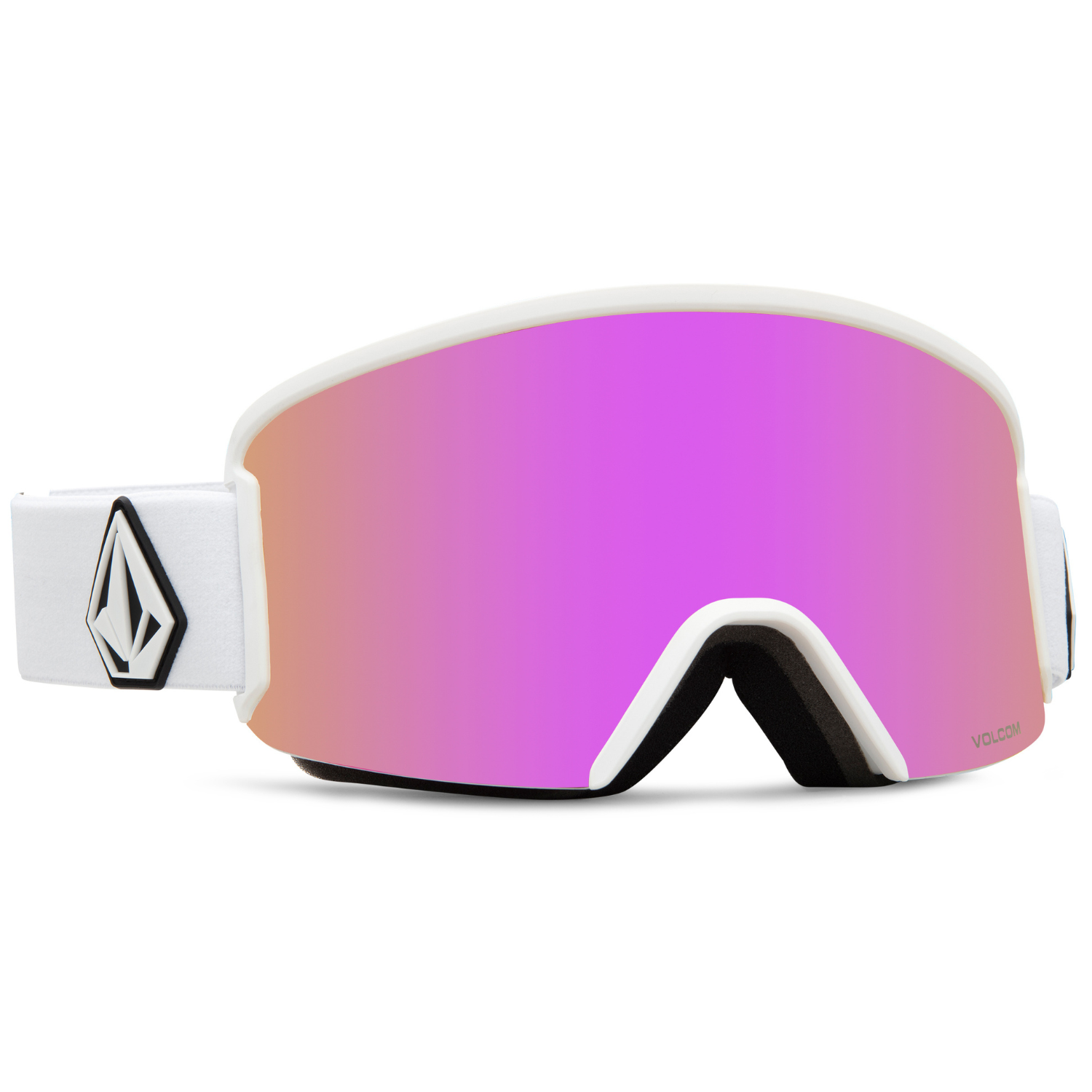 Matte White/Pink Chrome+Yellow