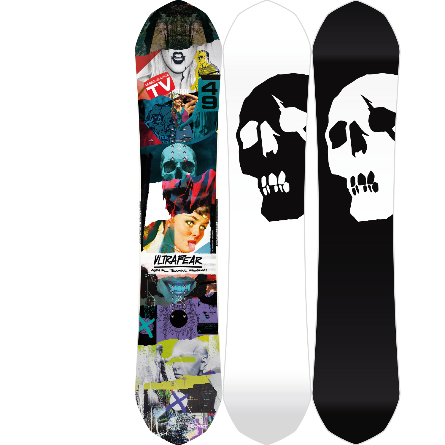 2025 Capita Ultrafear Men's Snowboard