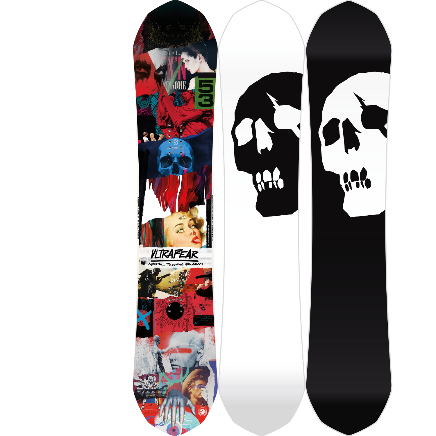 2025 Capita Ultrafear Men's Snowboard