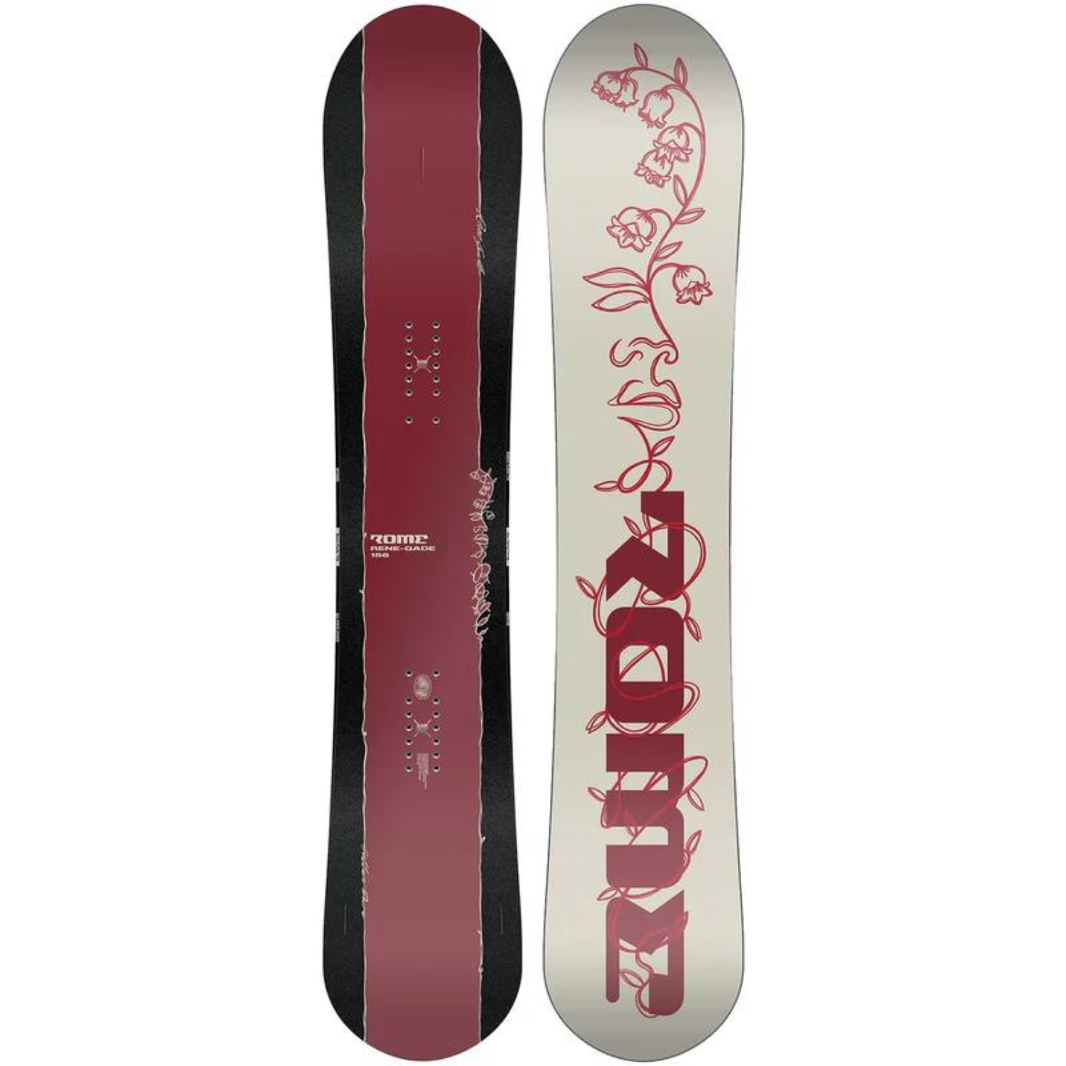 2025 rome snowboards Rene-Gade Snowboard the Ravine feels equally comfortable carving through tree Rome Stomp Boa Snowboard Boots