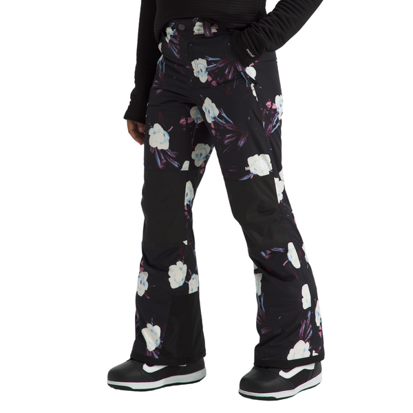 TNF Black Winter Flowers Print