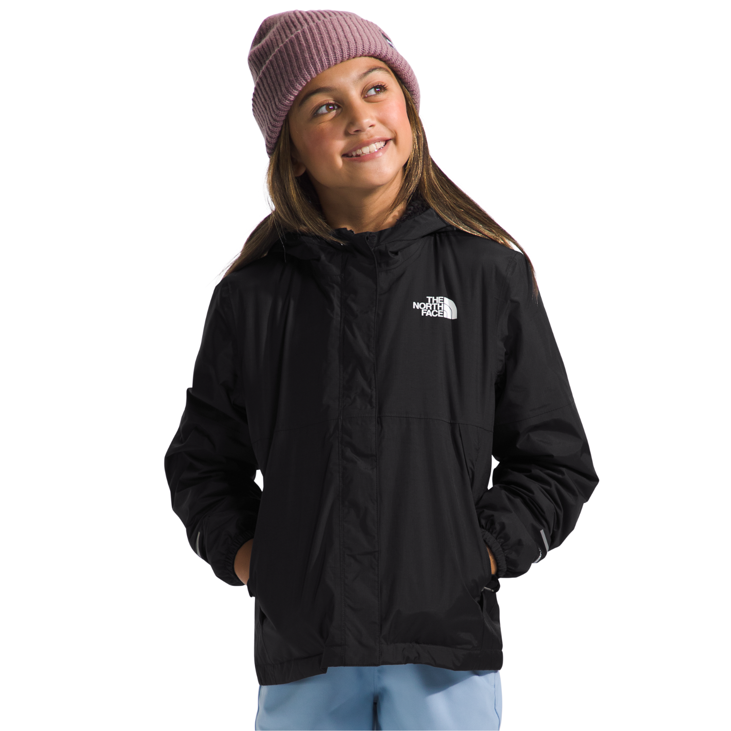 2025 The North Face Girls Warm Antora Rain Jacket