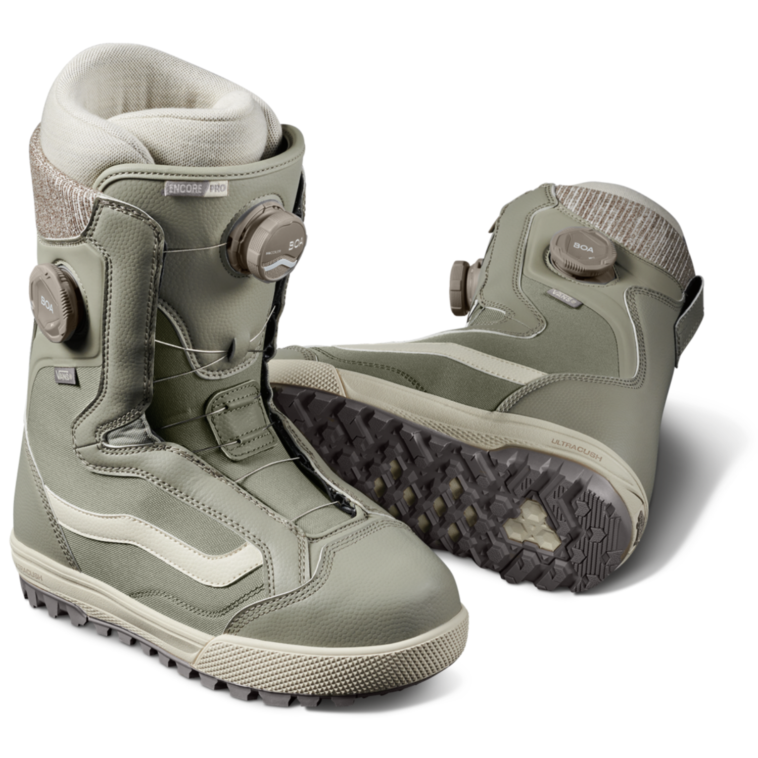 KHAKI/WHITE