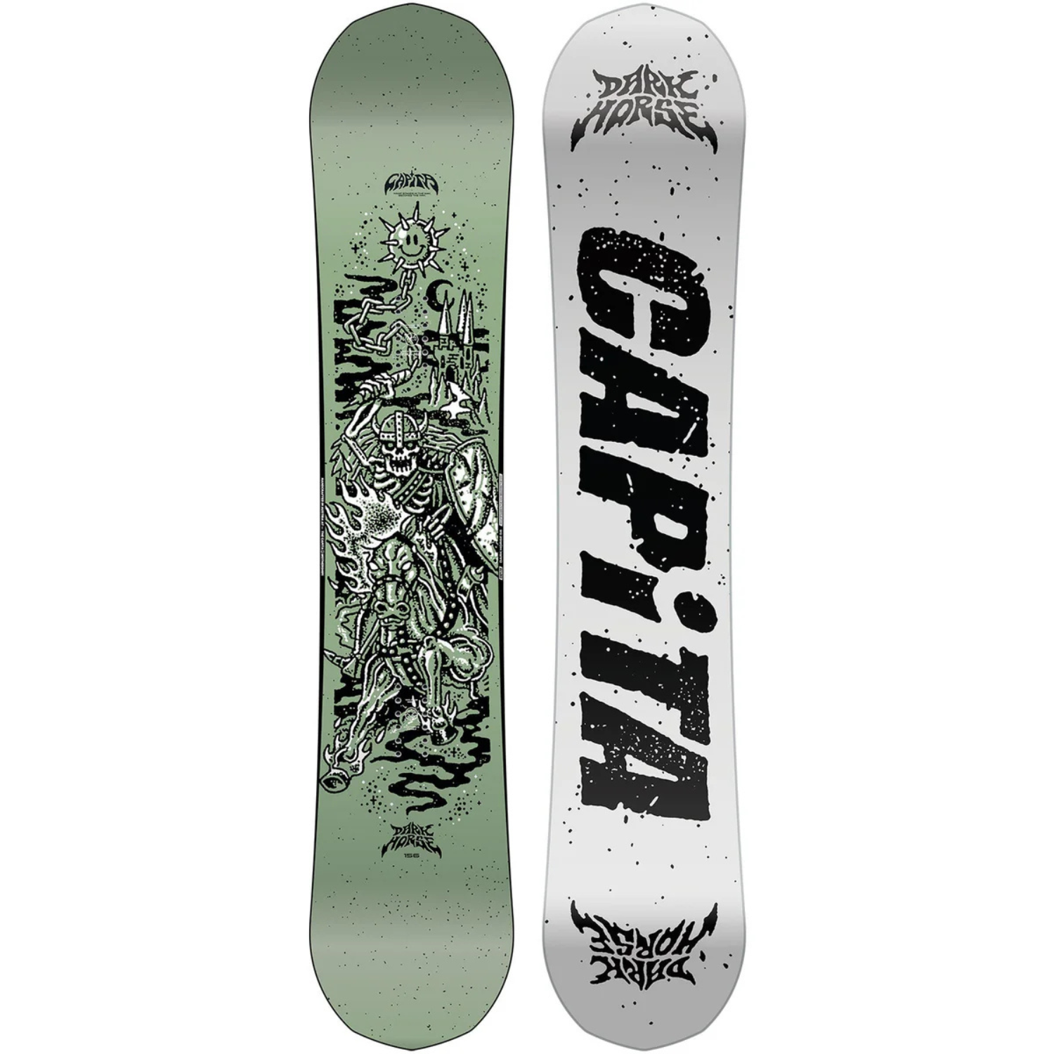 2026 CAPiTA Dark Horse Snowboard AllNew Twin Built to Boost