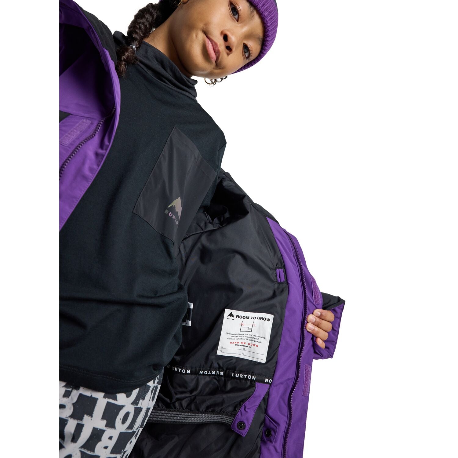 IMPERIAL PURPLE/TRUE BLACK