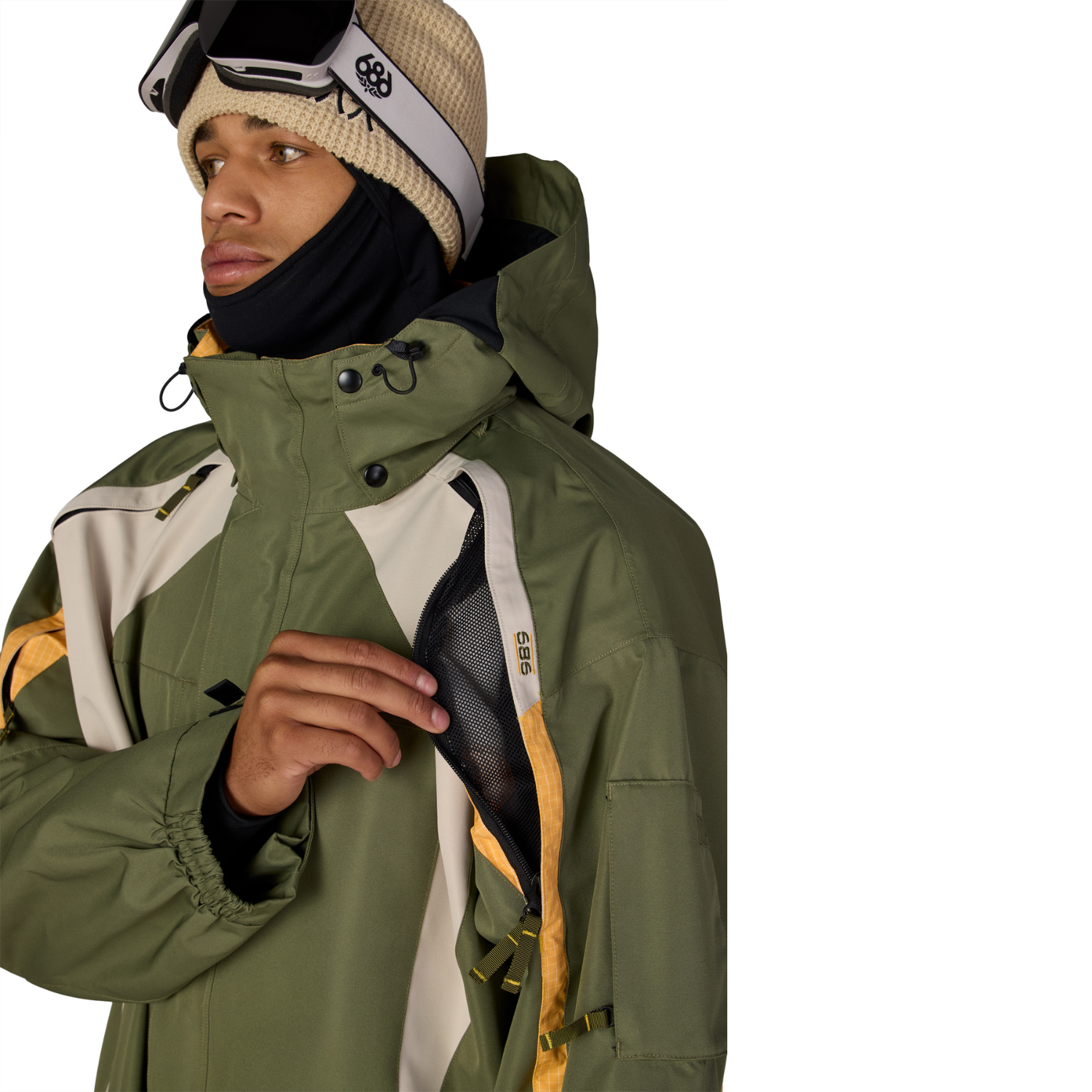 FATIGUE GREEN COLORBLOCK
