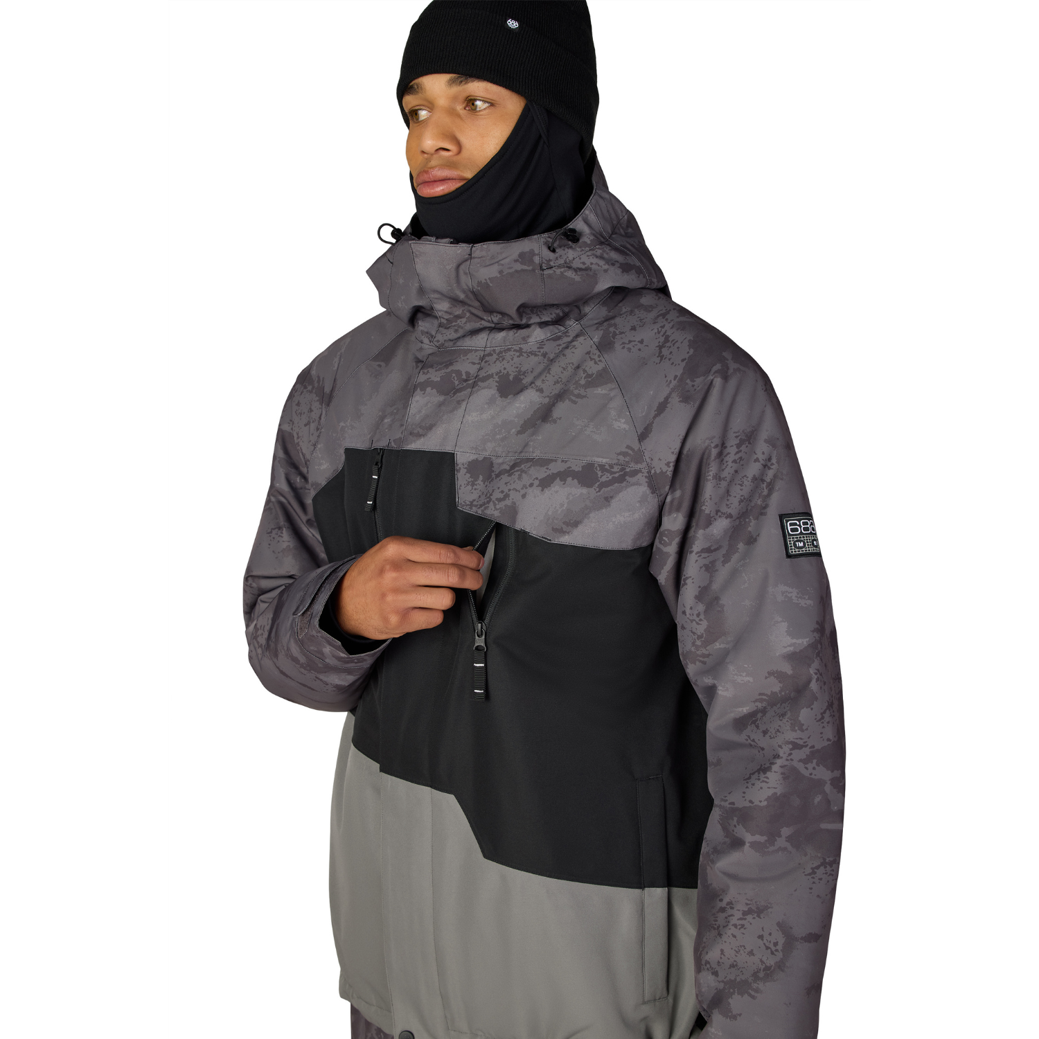 CHARCOAL HEMISPHERE COLORBLOCK