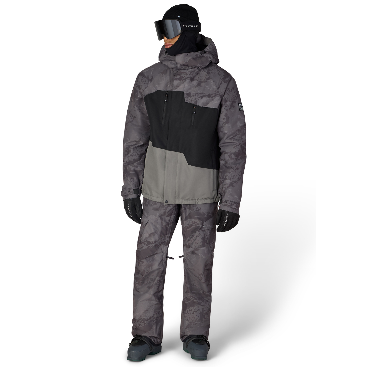 CHARCOAL HEMISPHERE COLORBLOCK