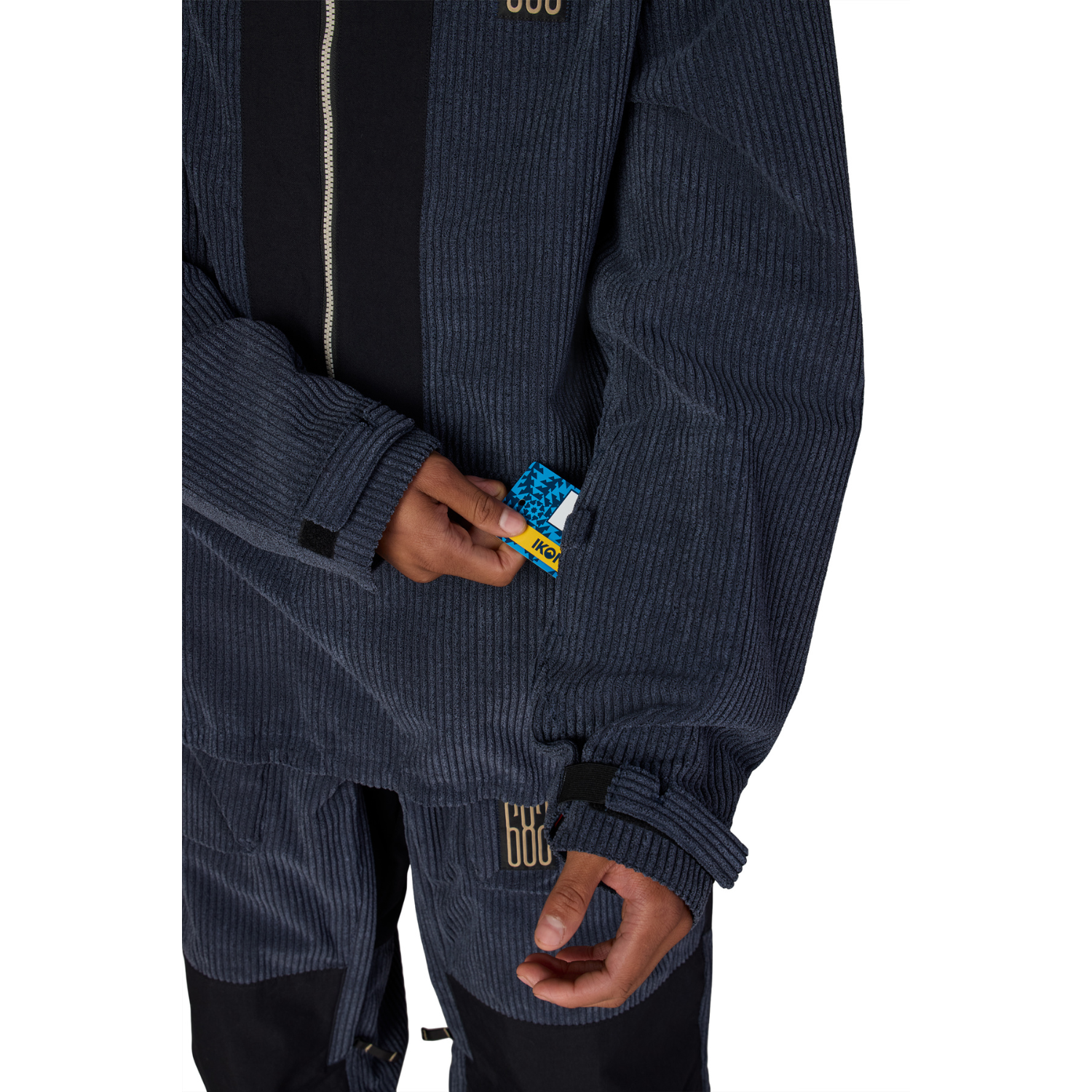 NAVY WIDE WALE CORDUROY