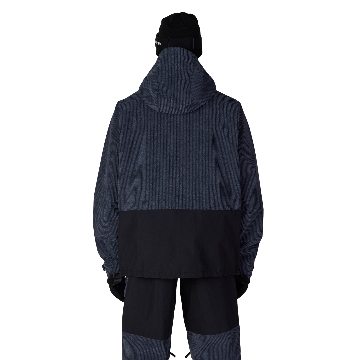NAVY WIDE WALE CORDUROY