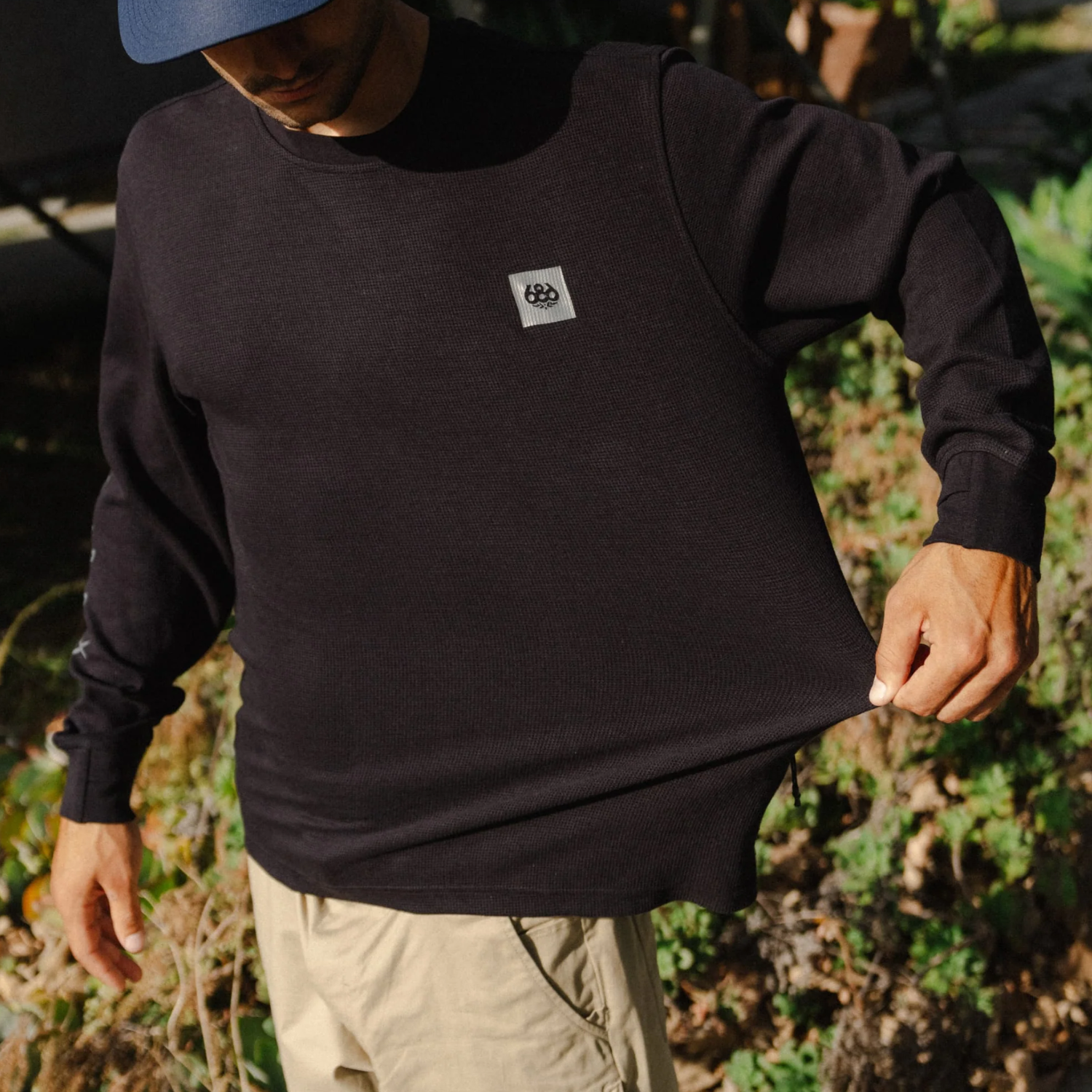 686 Let's Chill Waffle LS Crew - Men's