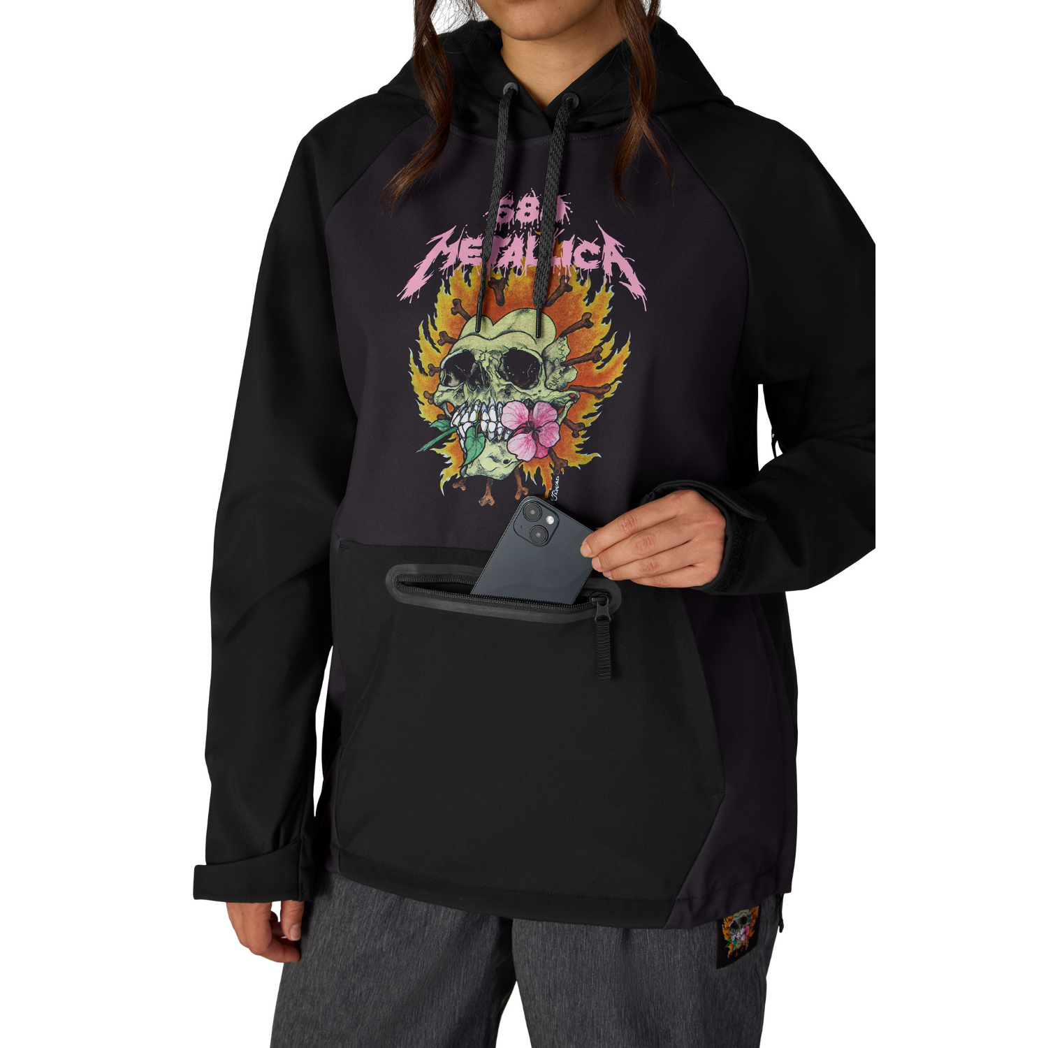 686 x Metallica Waterproof Hoody 2027 - Women's