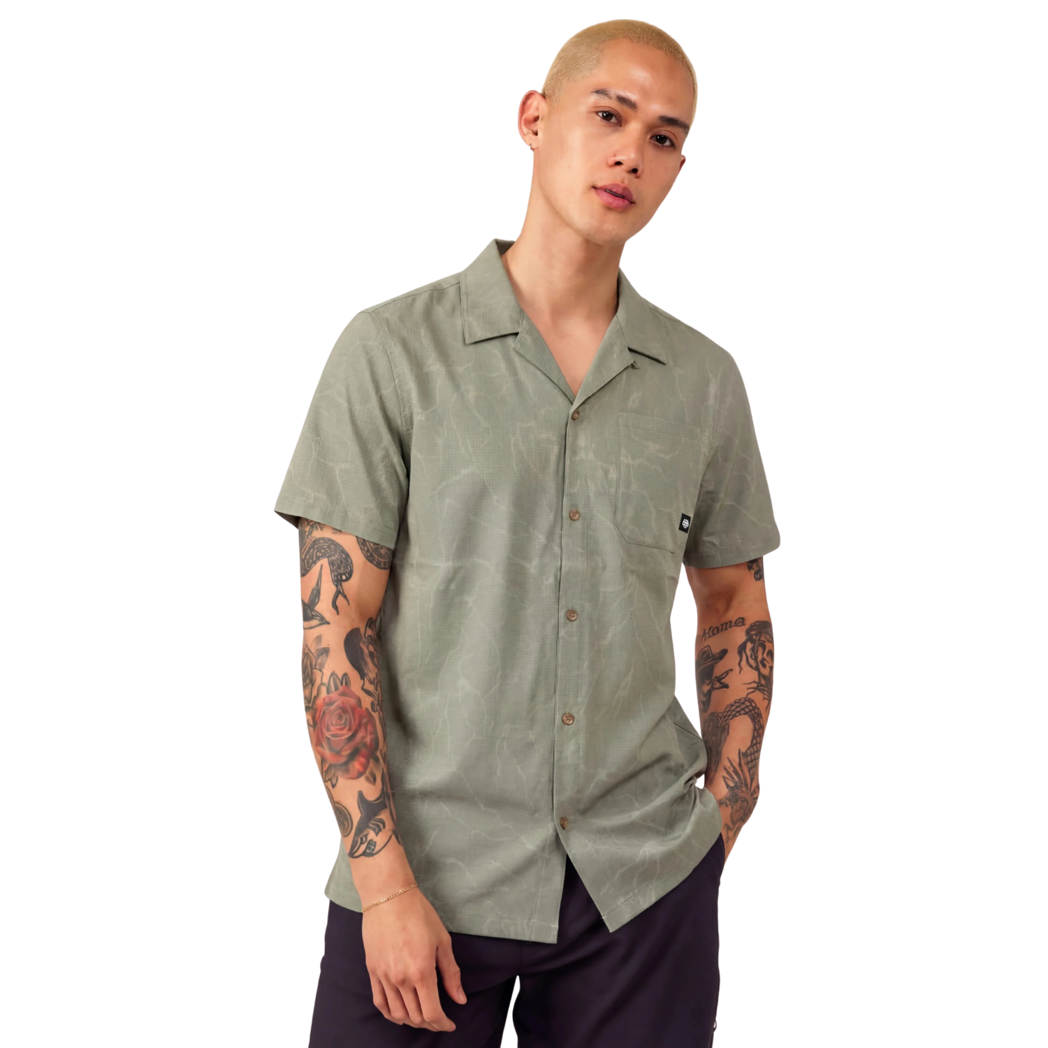 686 Nomad Perforated Button Up Shirt - Men's