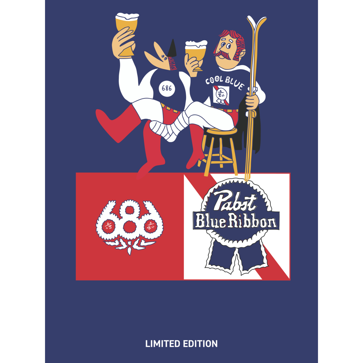 686 PBR Socks 2-Pack 2026 - Men's