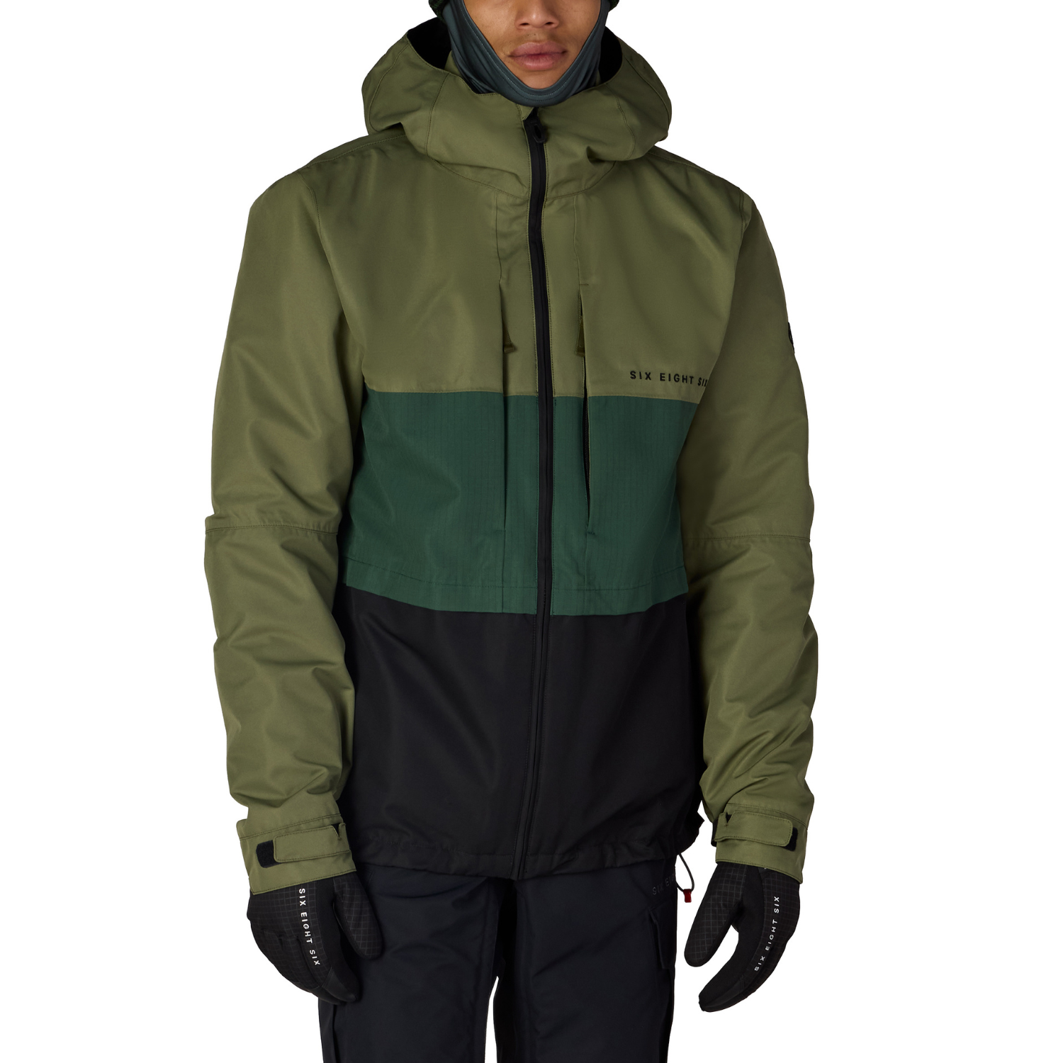 FATIGUE GREEN COLORBLOCK