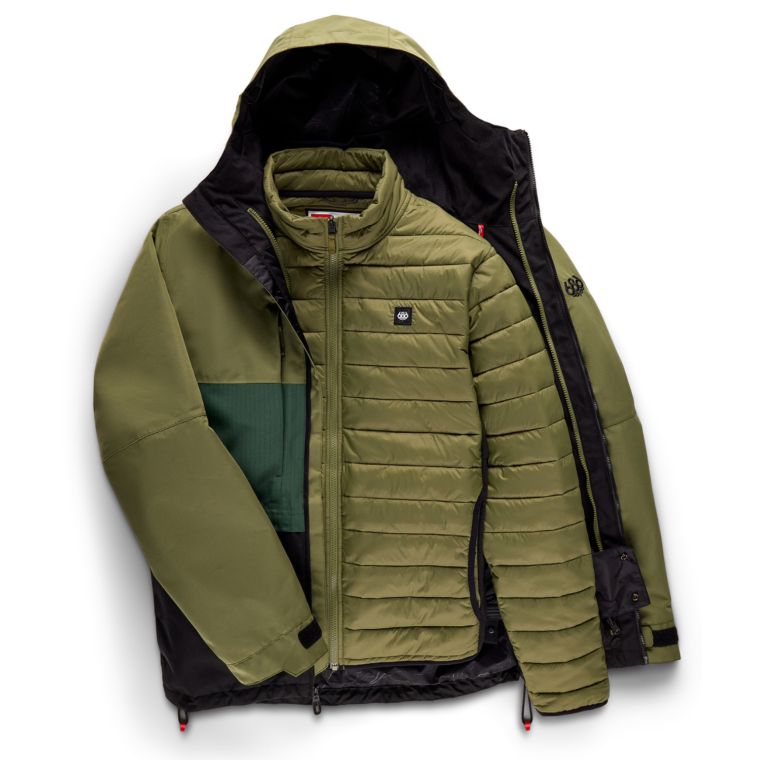 FATIGUE GREEN COLORBLOCK