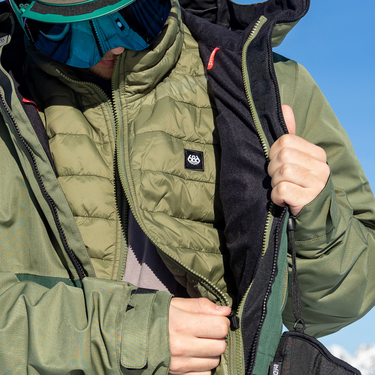 FATIGUE GREEN COLORBLOCK