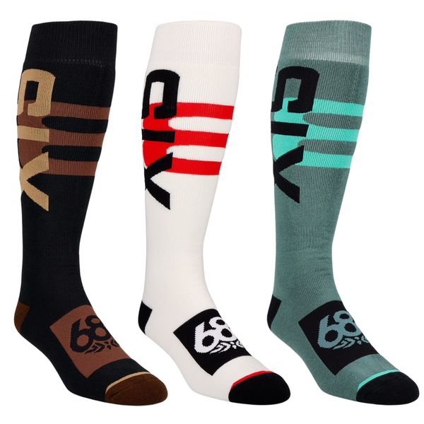 686 Swiss Socks 3 Pack 2027 - Men's