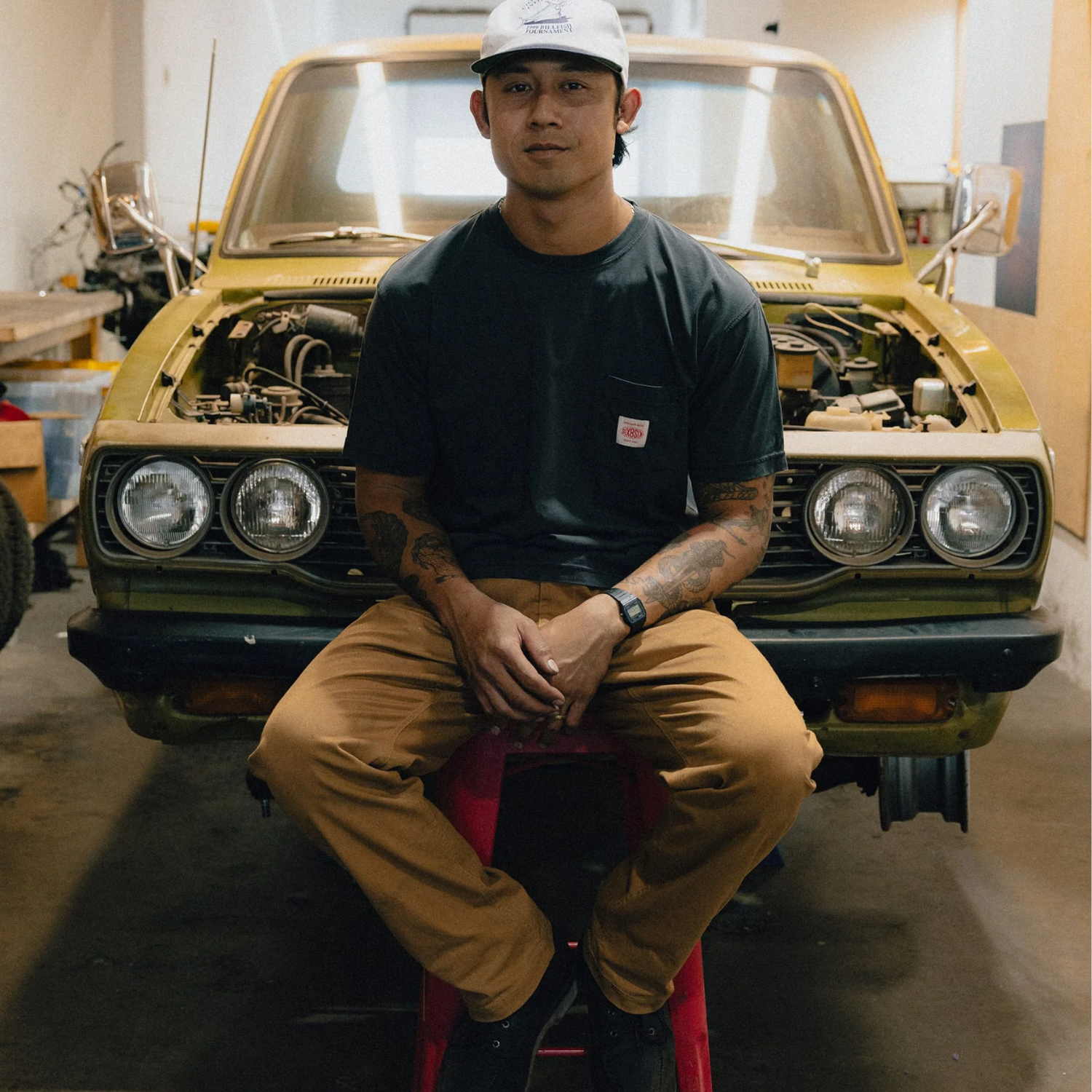 686 Unwork Authentic SS Pocket T Shirt - Men's