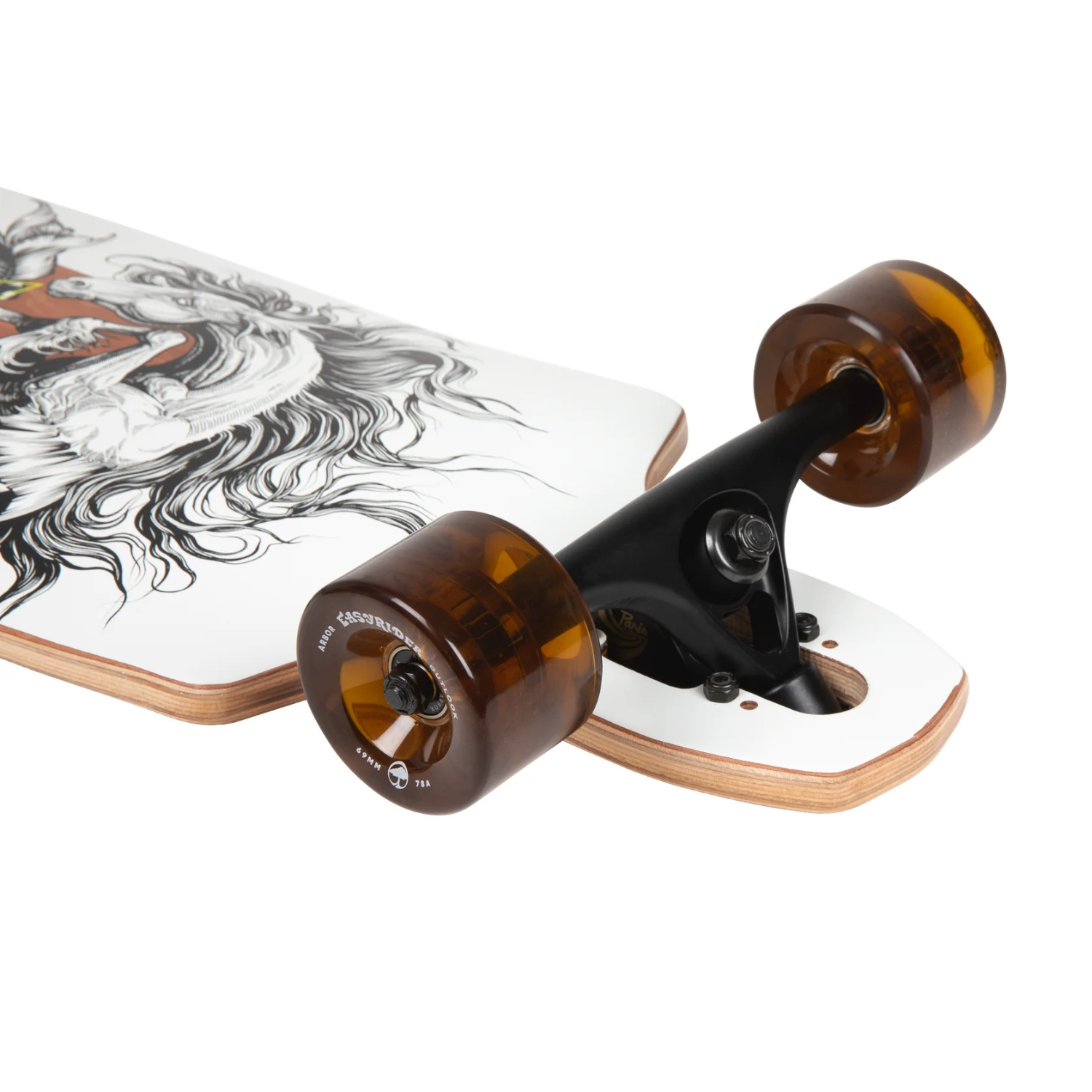 Arbor Bamboo Dropcruiser 38 K Darmaeva Complete Longboard