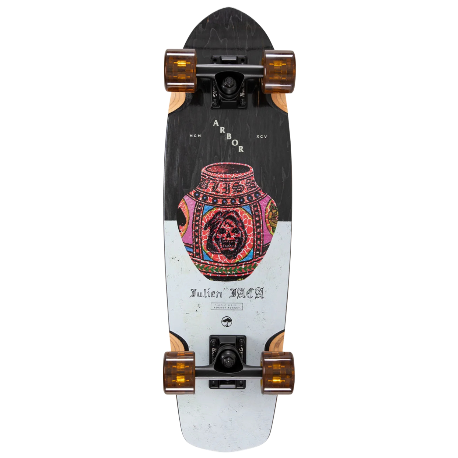 Arbor Julien Jaca Pocket Rocket 27" Cruiser Complete Skateboard