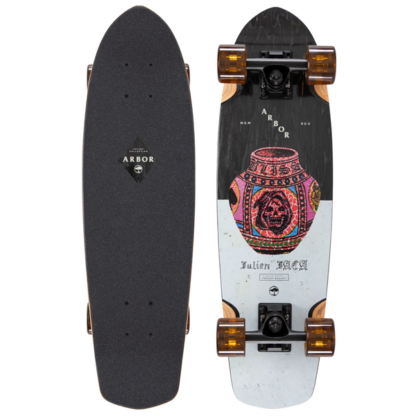 Arbor Julien Jaca Pocket Rocket 27" Cruiser Complete Skateboard