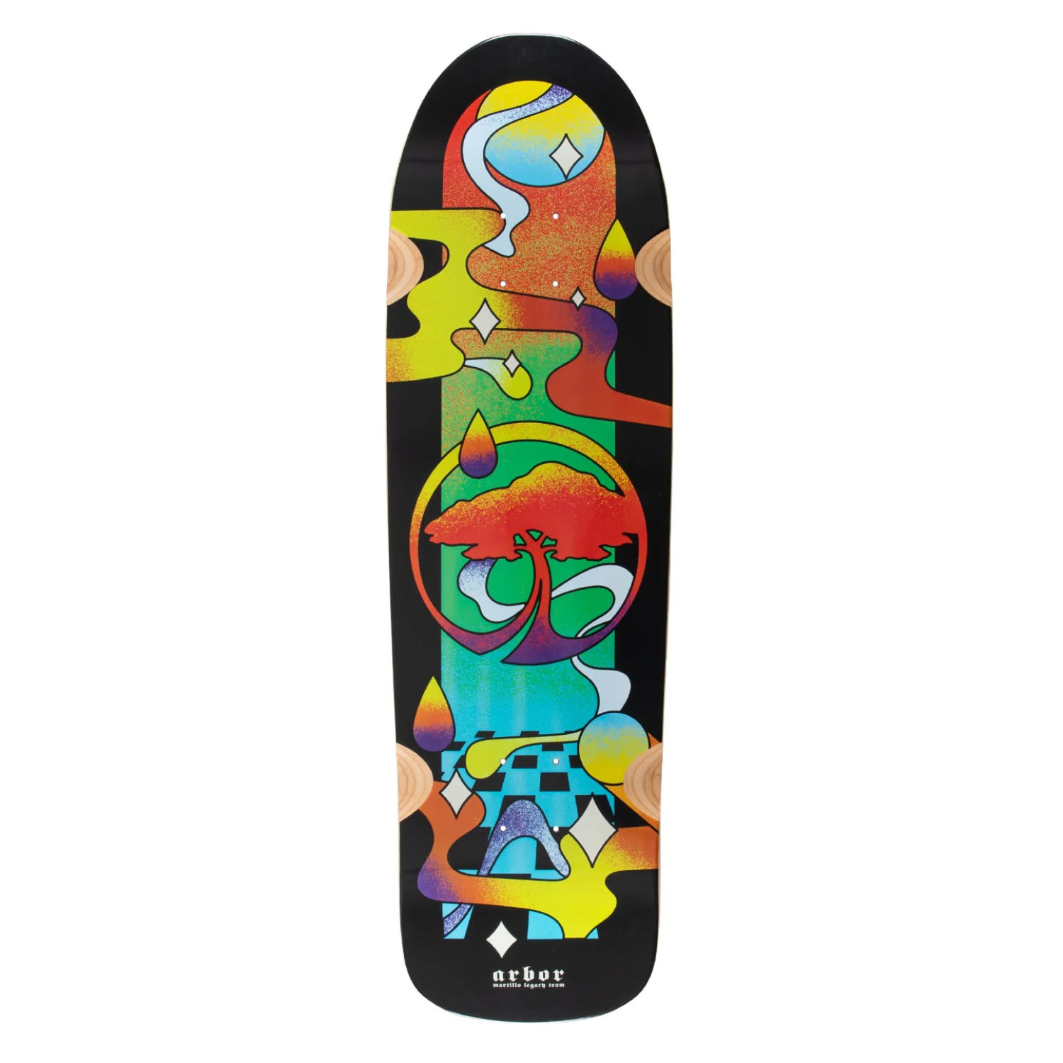 Arbor Legacy Martillo Tripped 9in Skateboard Deck