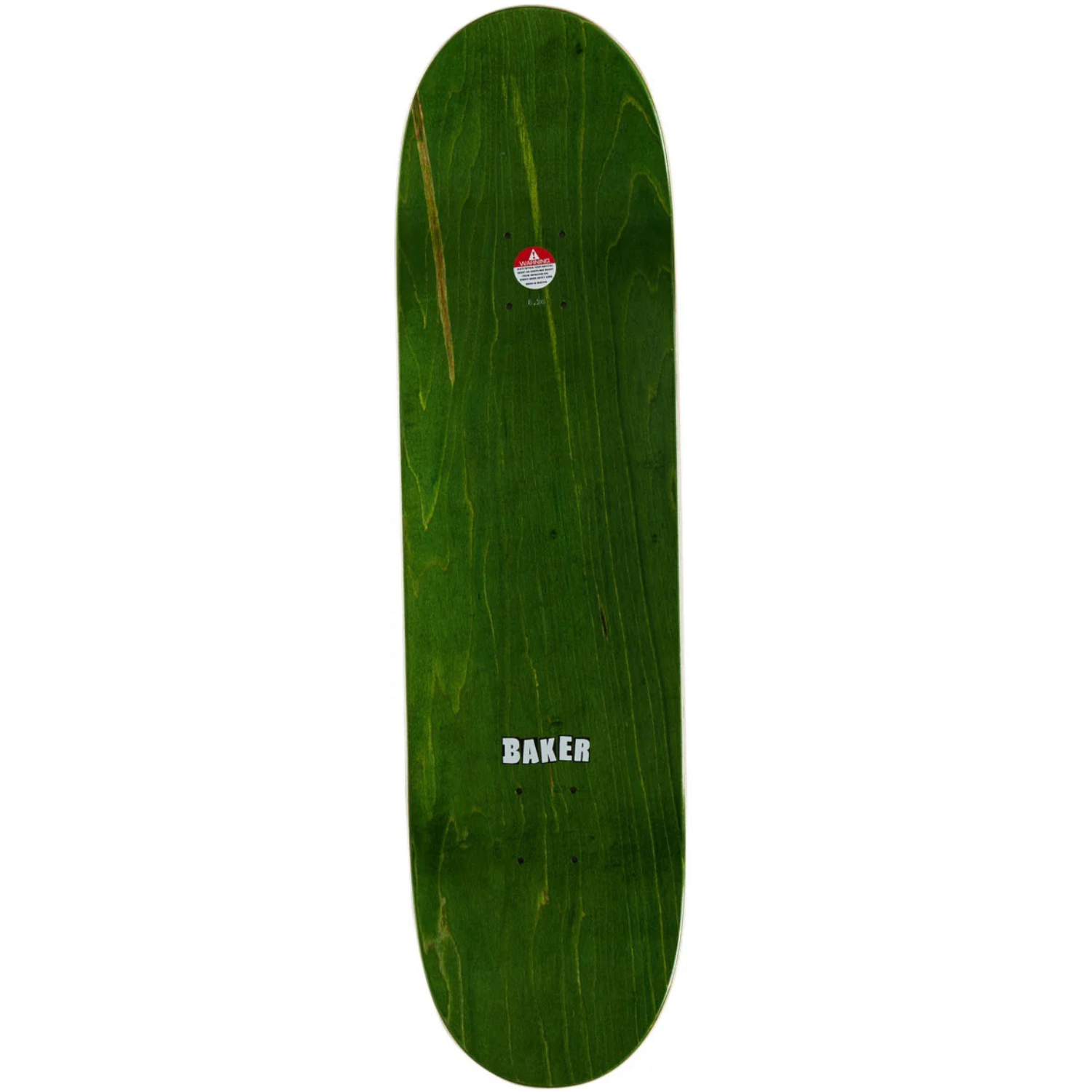 Baker Jacopo Carozzi Brand Logo Tiger Stripe Twin Deck
