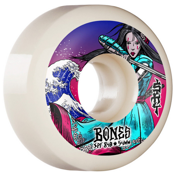 Bones SPF Brown Warrior P5 84B Skateboard Wheels