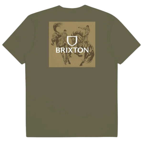 Brixton Alpha Square S/S Tee - Men's