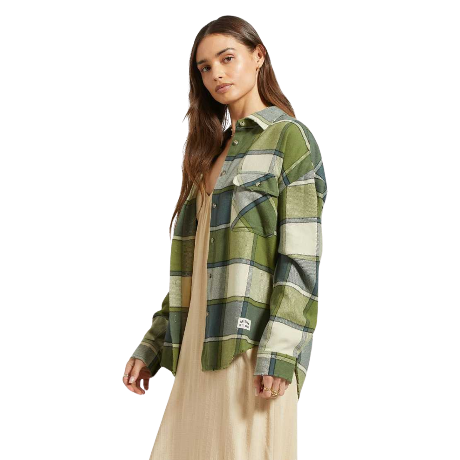 Blue Mirage / Dill Plaid