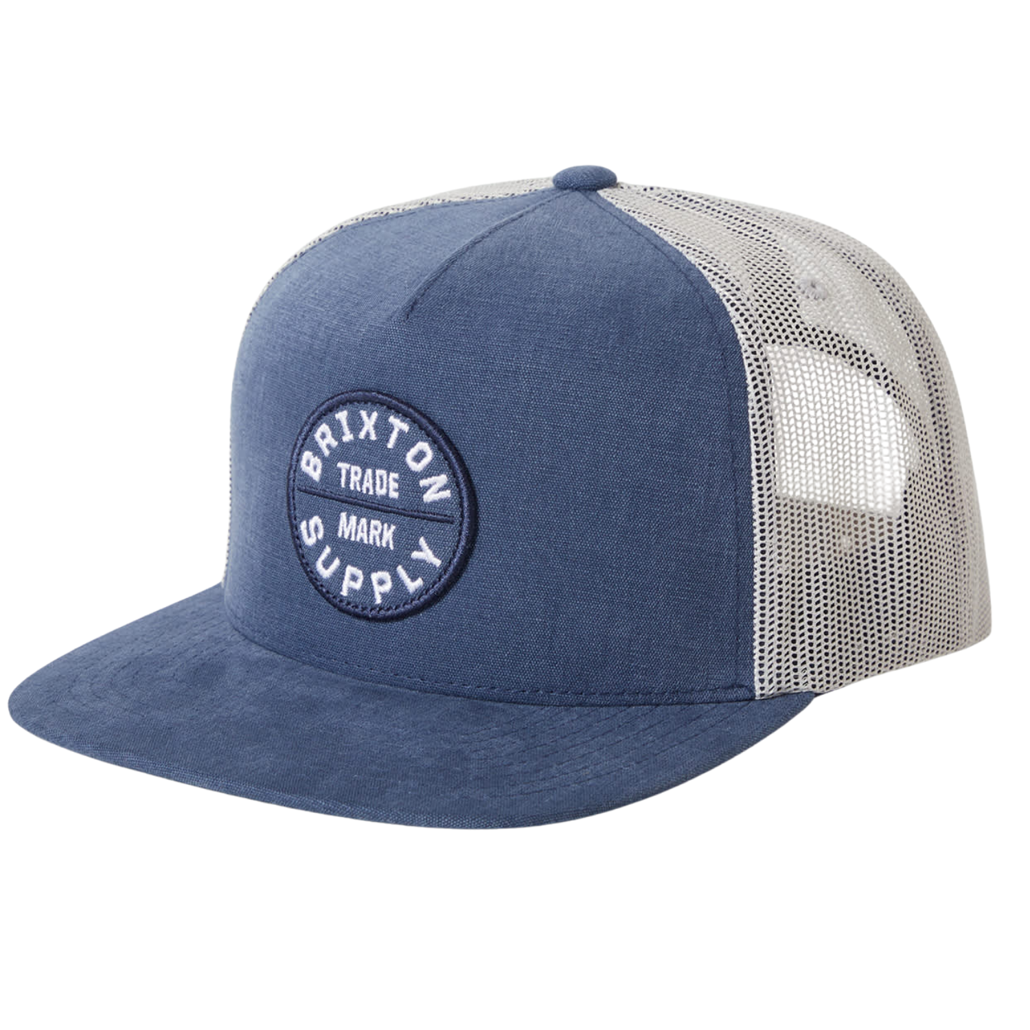Blue Chambray/White