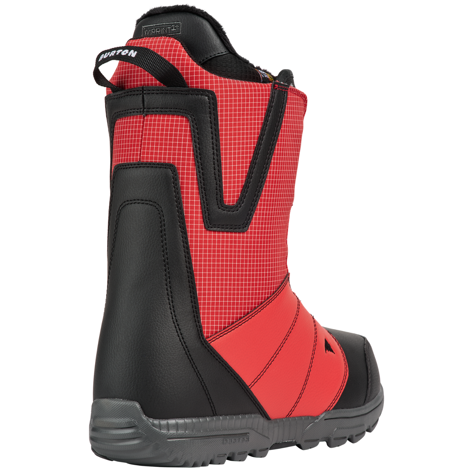 GERANIUM RED/BLACK