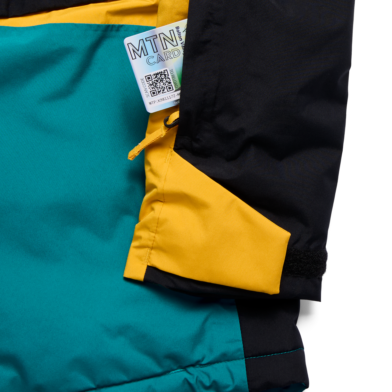 Pacific Teal/Goldenrod/True Black