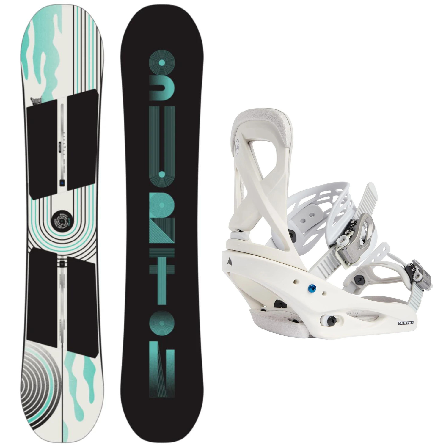 Burton Rewind 2024 Burton Scribe 2024 Snowboard Package