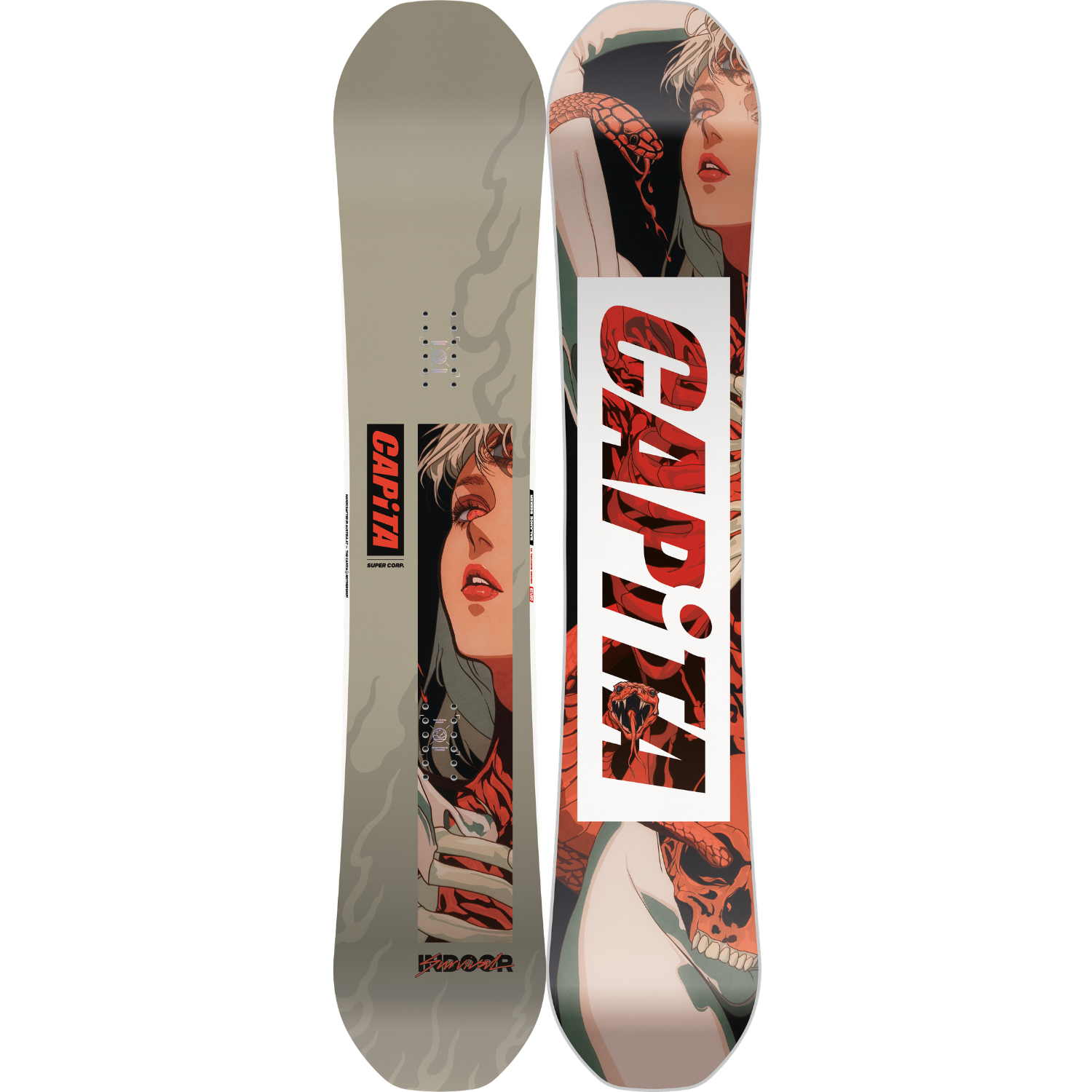capita freestyle snowboards 147 Mercury Snowboard 2026 new Stage 8 Duraflex baseplate helps shave over 10 grams off total weight CAPiTA Space Metal Fantasy Womens