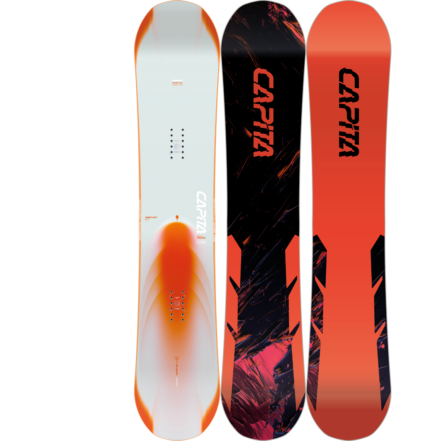 2027 CAPiTA Mercury Snowboard – All-Mountain Freeride Versatility