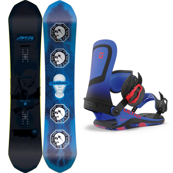2024 Capita Ultrafear Camber Snowboard + 2024 Union Ultra Snowboard Boots Package