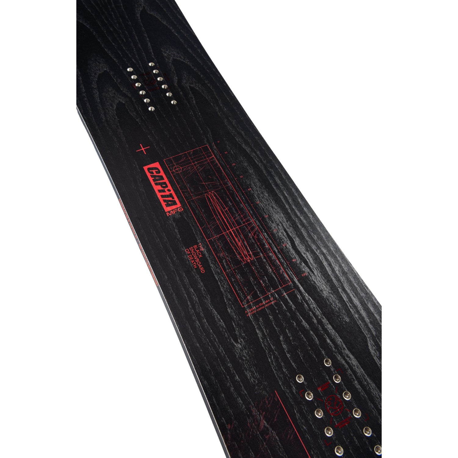 Capita Black Snowboard Of Death Snowboard 2025 - Men's