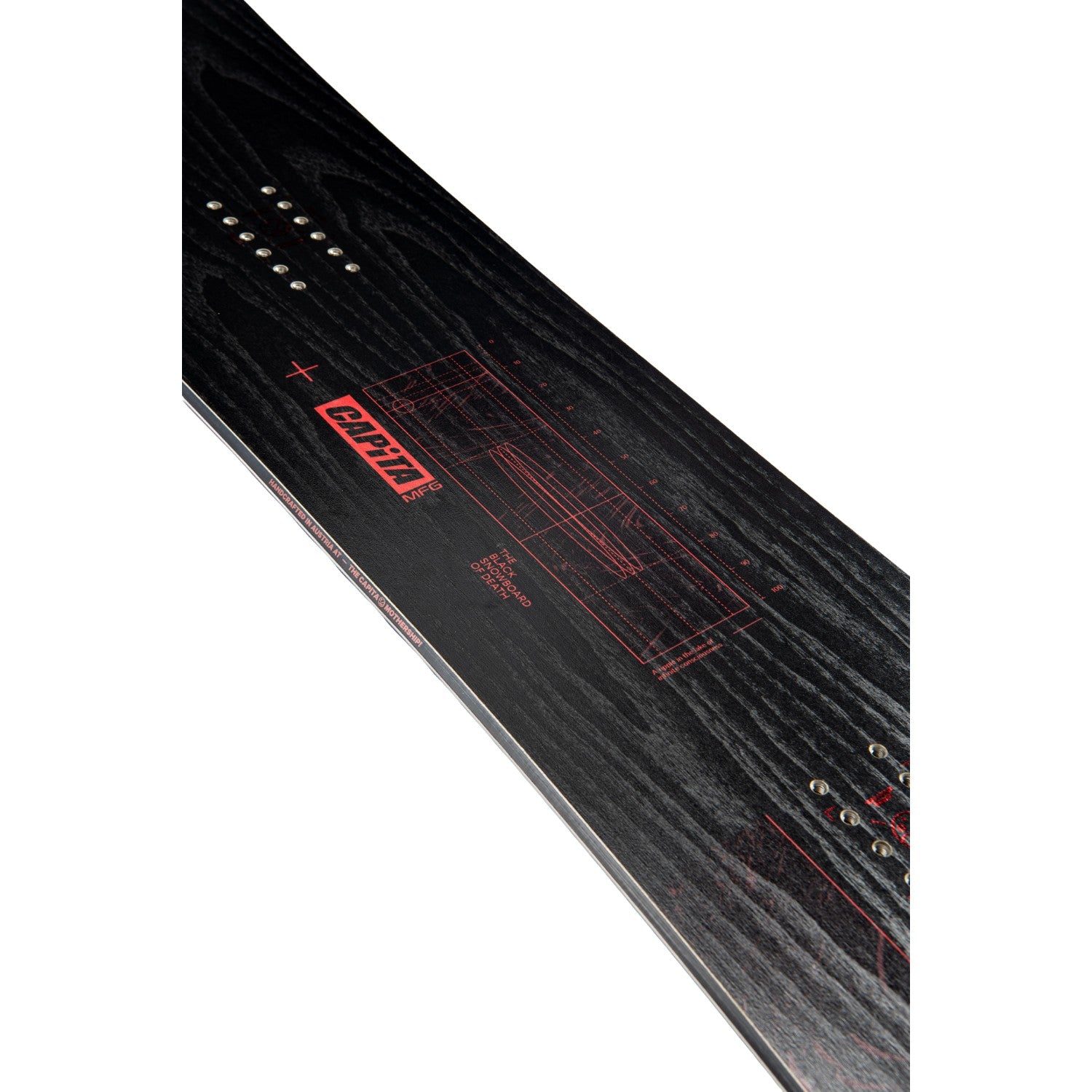 Capita Black Snowboard Of Death Snowboard 2025 - Men's