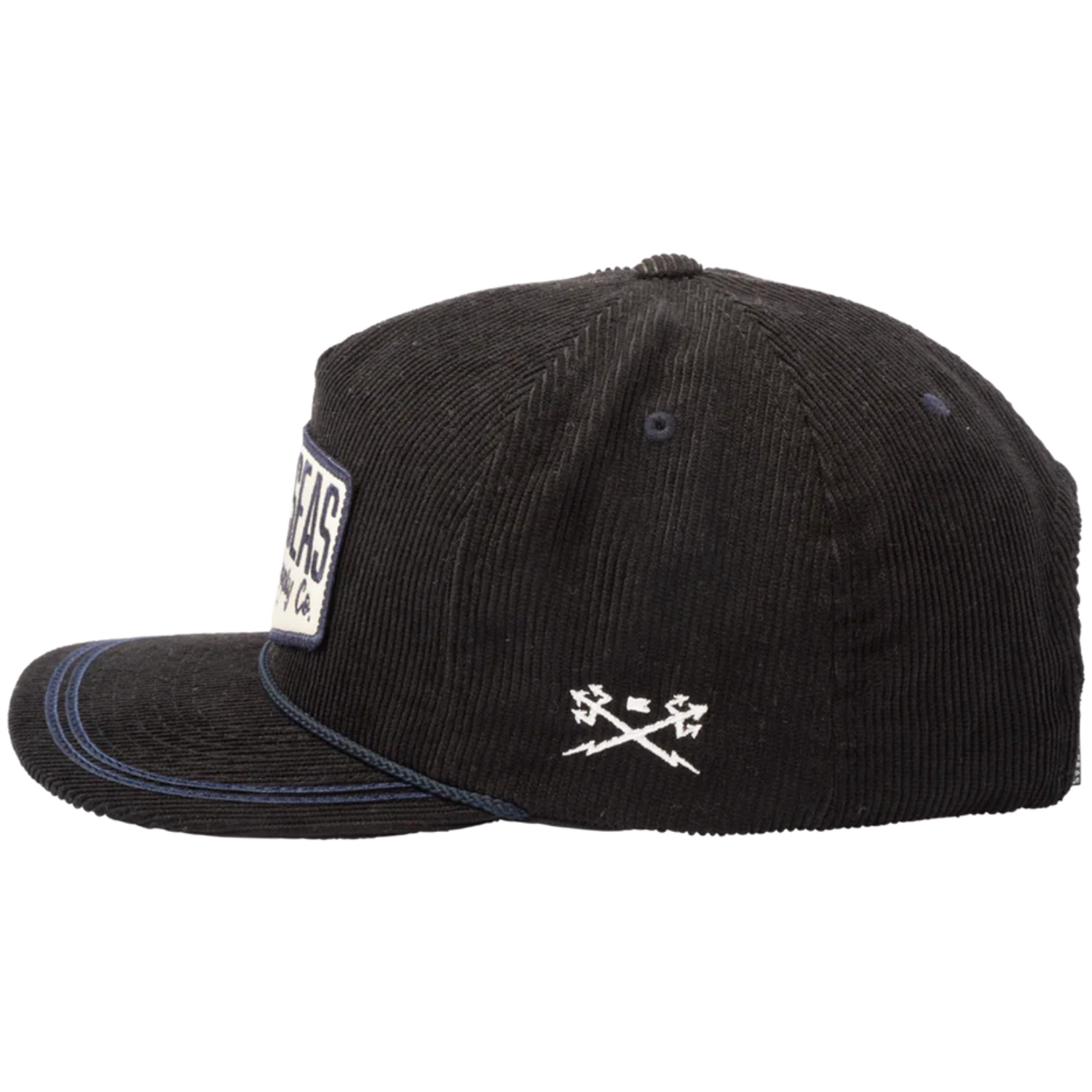 Dark Seas Saddleback Hat