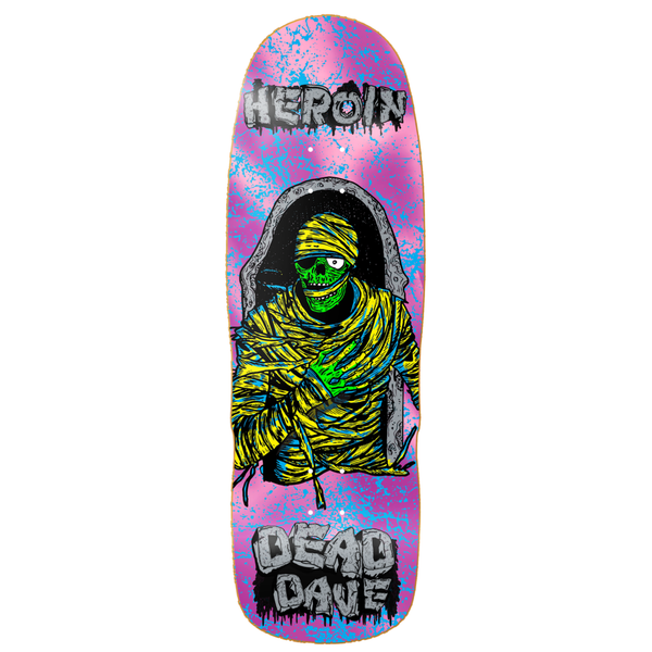 Heroin Dead Dave KO2 Mummy 10.125" Deck